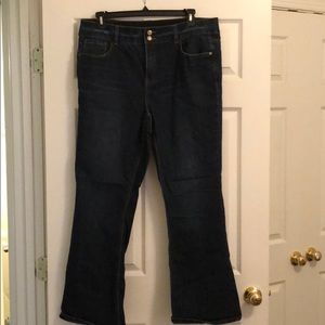 T3 high rise bootcut from Lane Bryant